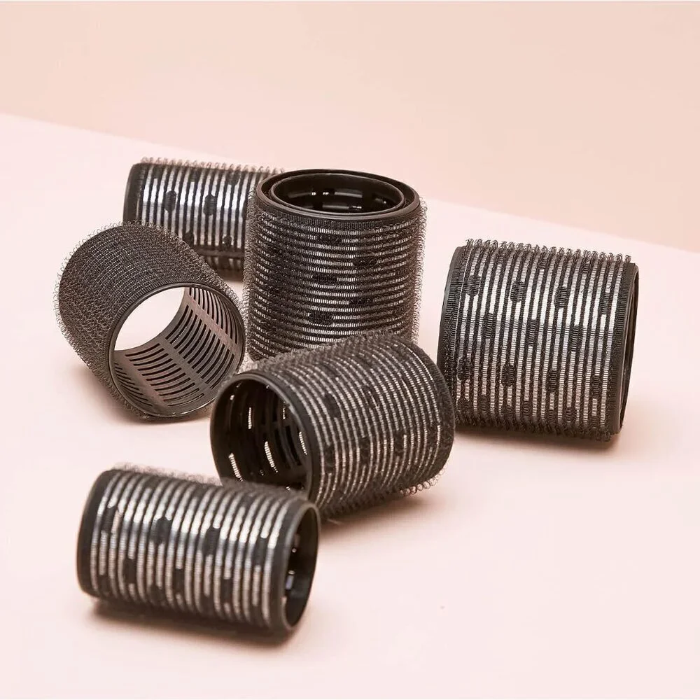 Ceramic Thermal Hair Rollers for Women - Self Grip Rollers for Blowout Look Long